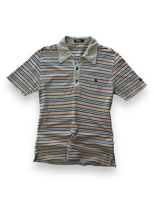 Burberry Black Label Striped Polo Shirt S