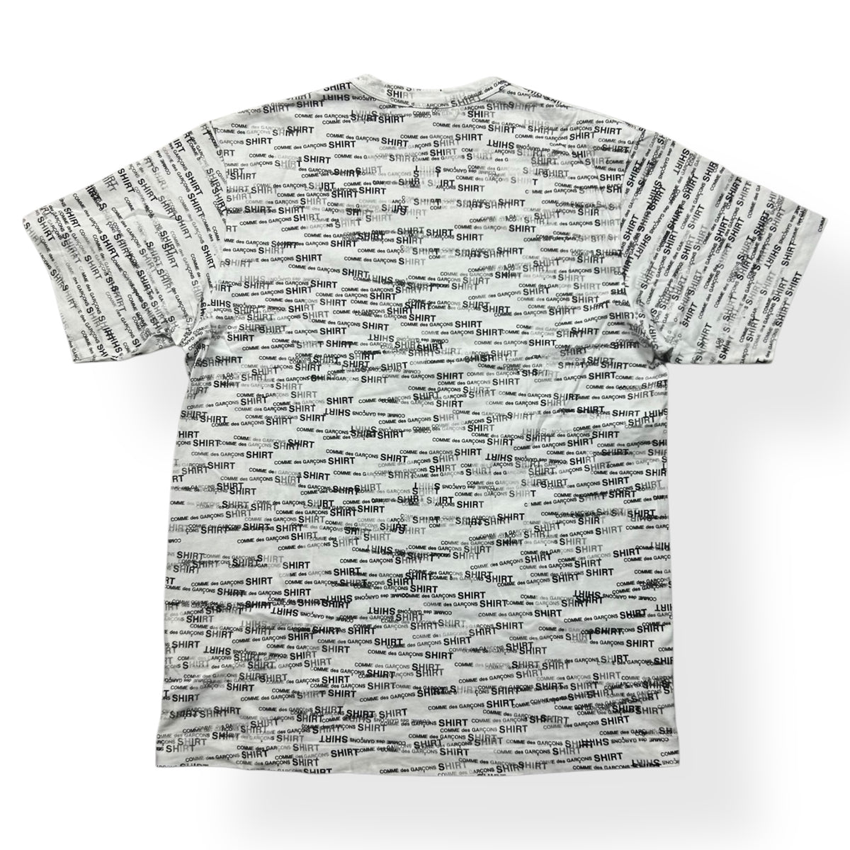 Comme Des Garcons SHIRT Monogram Logo T-Shirt M