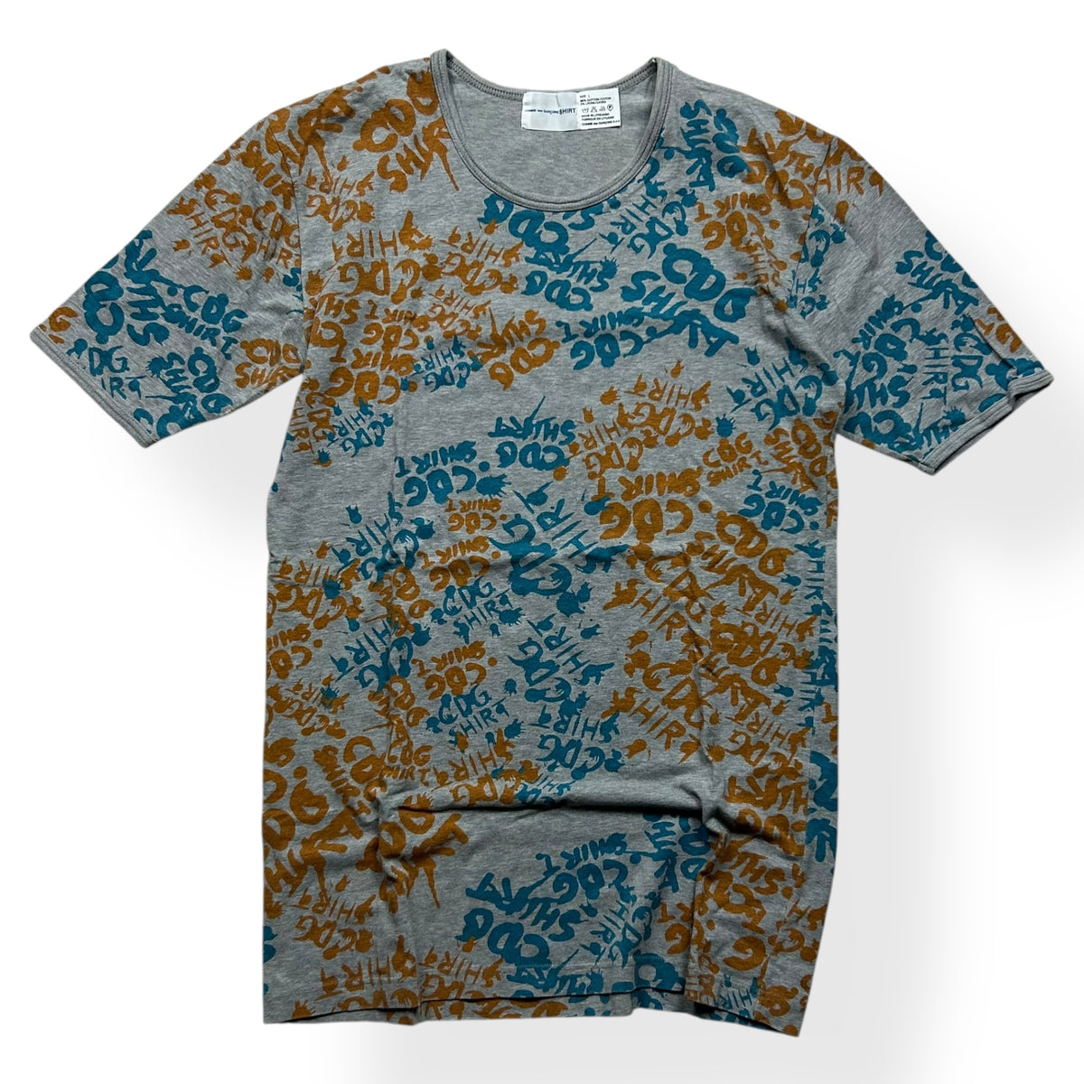 Comme Des Garcons SHIRT Monogram Logo T-Shirt L