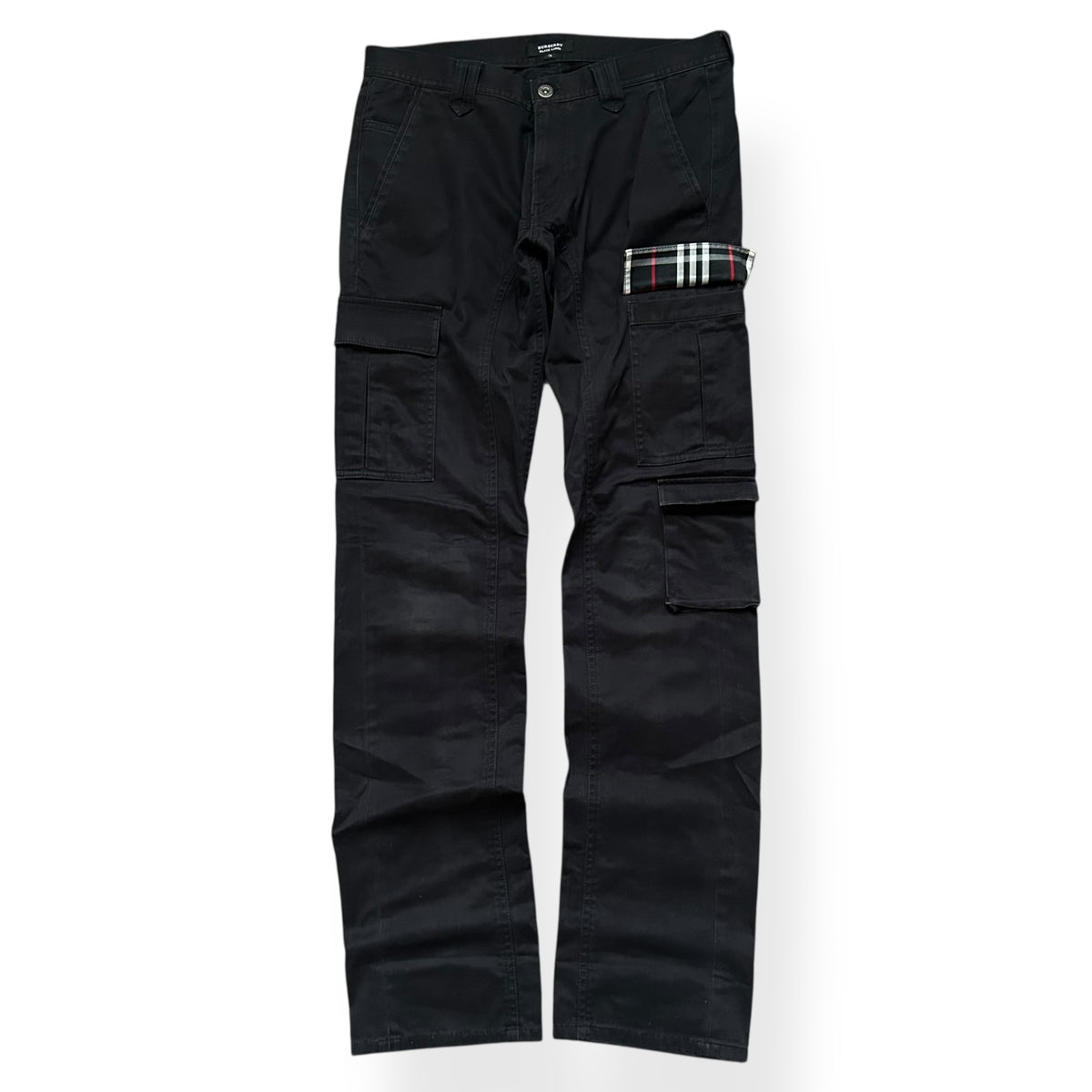 Vintage Burberry Black Label Slim Straight Cargos W30 L34