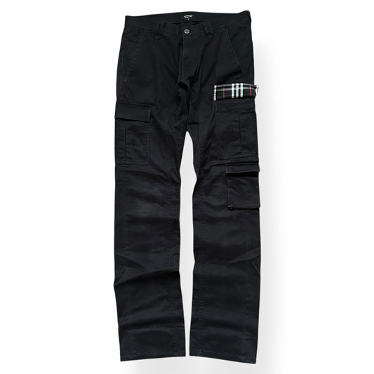 Vintage Burberry Black Label Slim Straight Cargos W30 L34