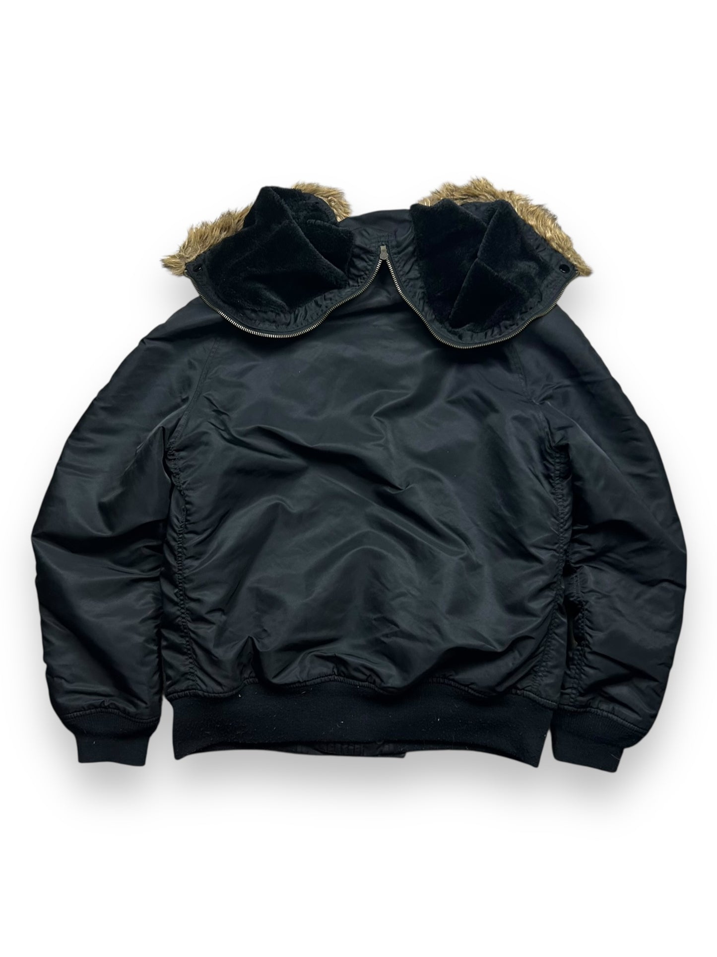 Mens Supreme N-2B Padded Bomber Jacket Black M