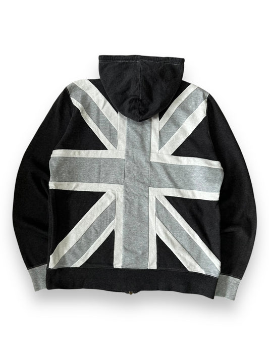 Vintage Fred Perry Union Jack Zip Up Hoodie L
