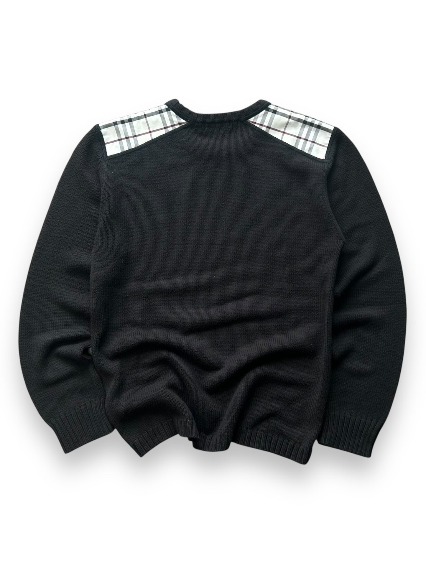 Burberry Black Label Nova Check Knit Jumper S