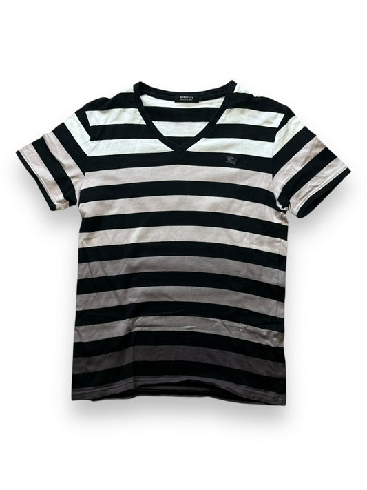 Burberry Black Label Gradient V Neck T Shirt S