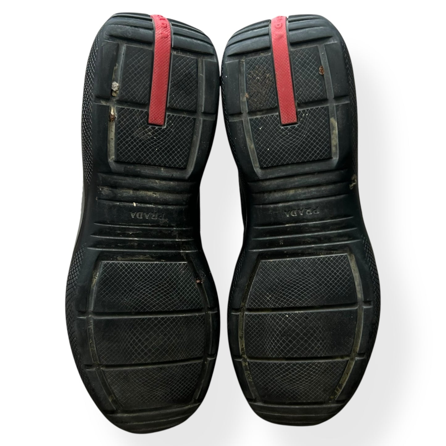 Mens Prada America Cups Black Size UK 9