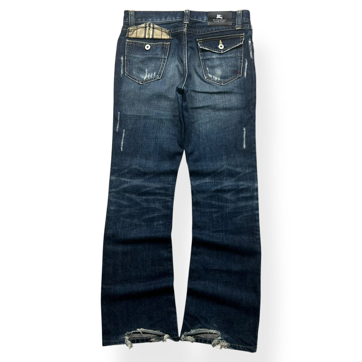 Vintage Burberry Black Label Bootcut Jeans W31 L32