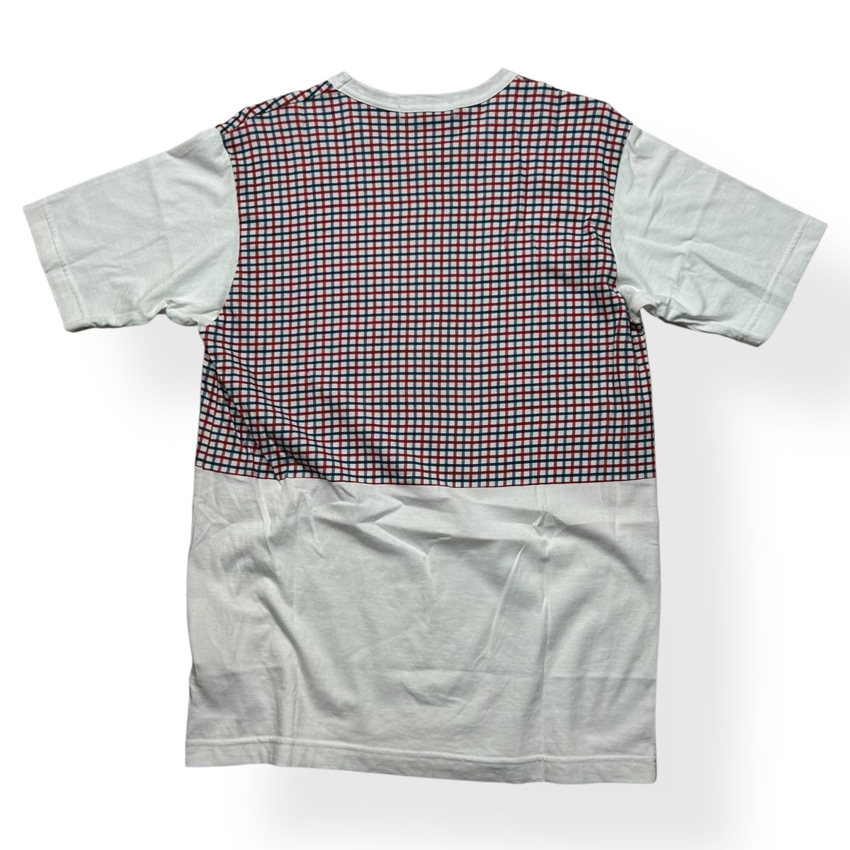 Comme Des Garcons Homme Plaid Pannel T-Shirt S