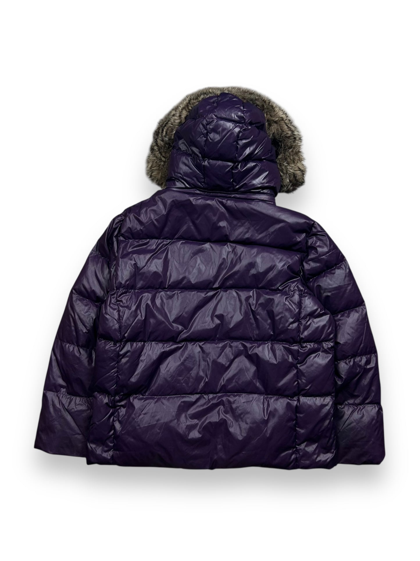 Vintage GAP Fur Hood Puffer Down Jacket XL