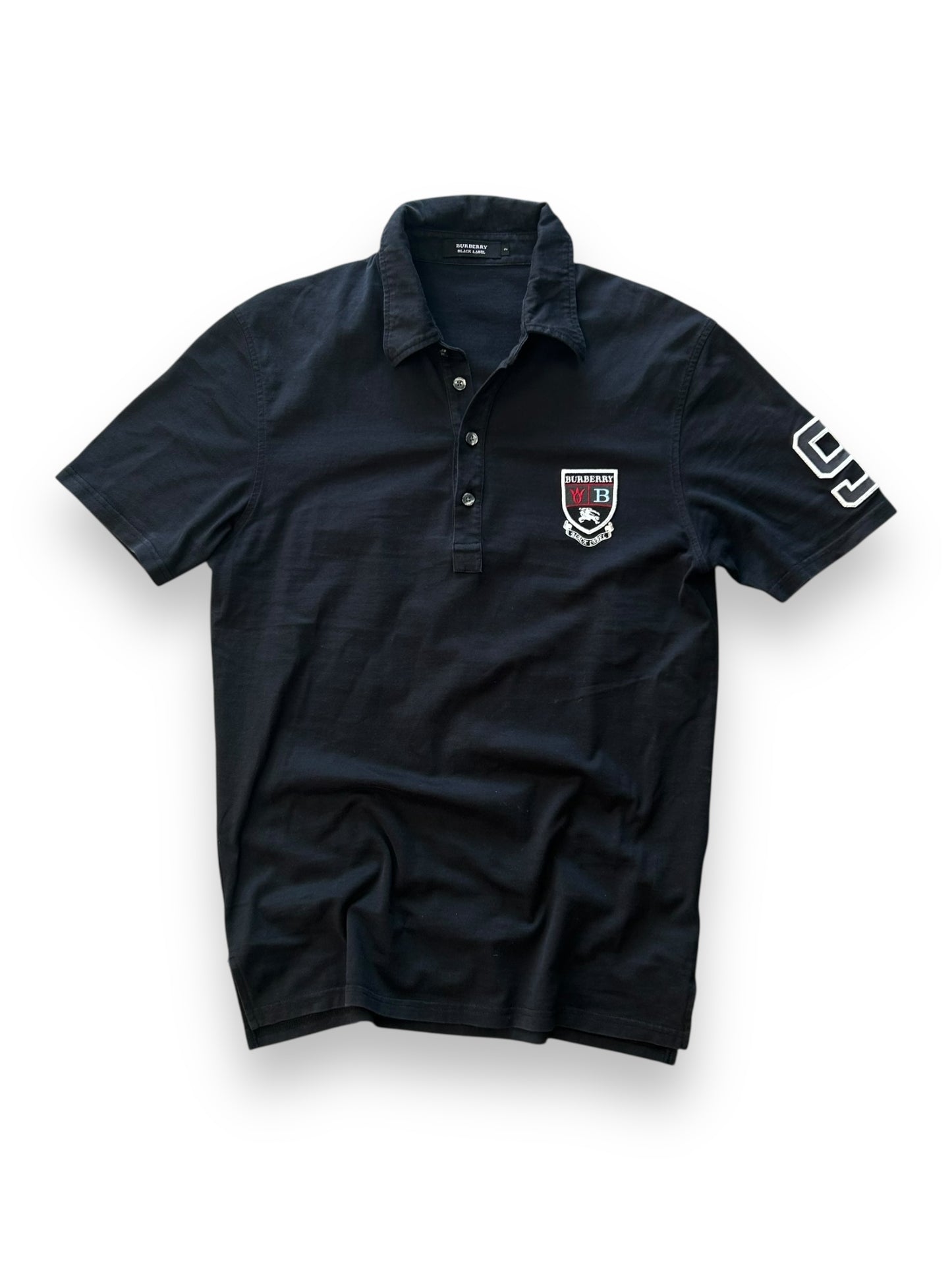 Burberry Black Label Short Sleeve Polo Shirt S