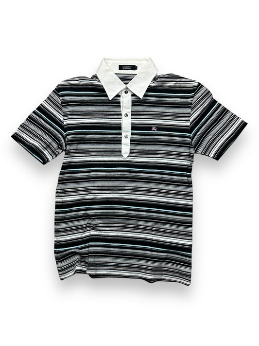 Burberry Black Label Striped Polo Shirt S
