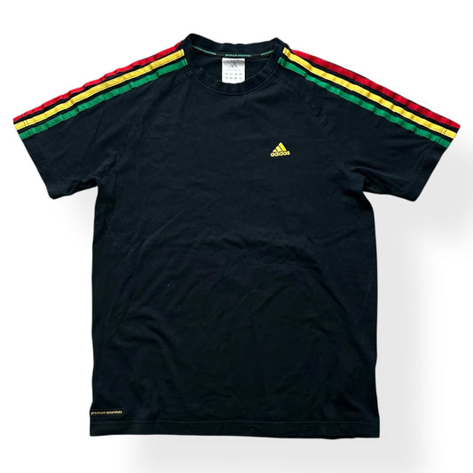 Vintage Adidas Essentials Rasta T Shirt M