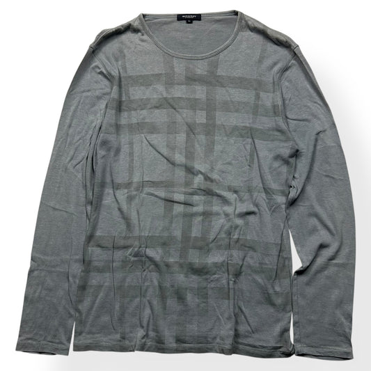 Burberry London Nova Check Long Sleeve T Shirt S