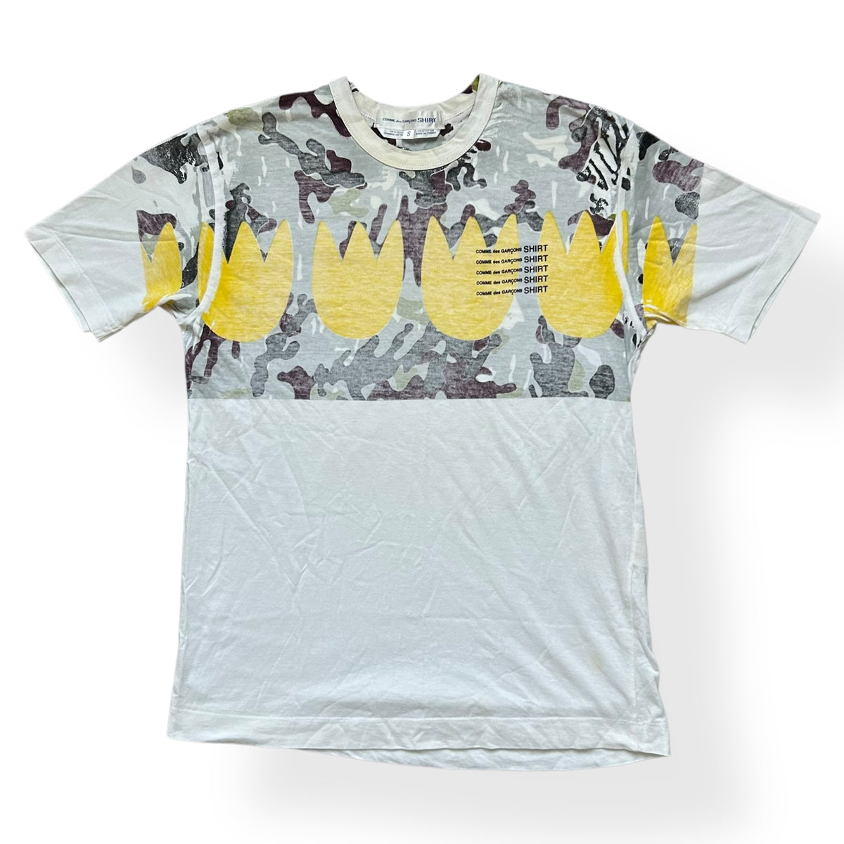 Comme Des Garcons SHIRT Camo T-Shirt S
