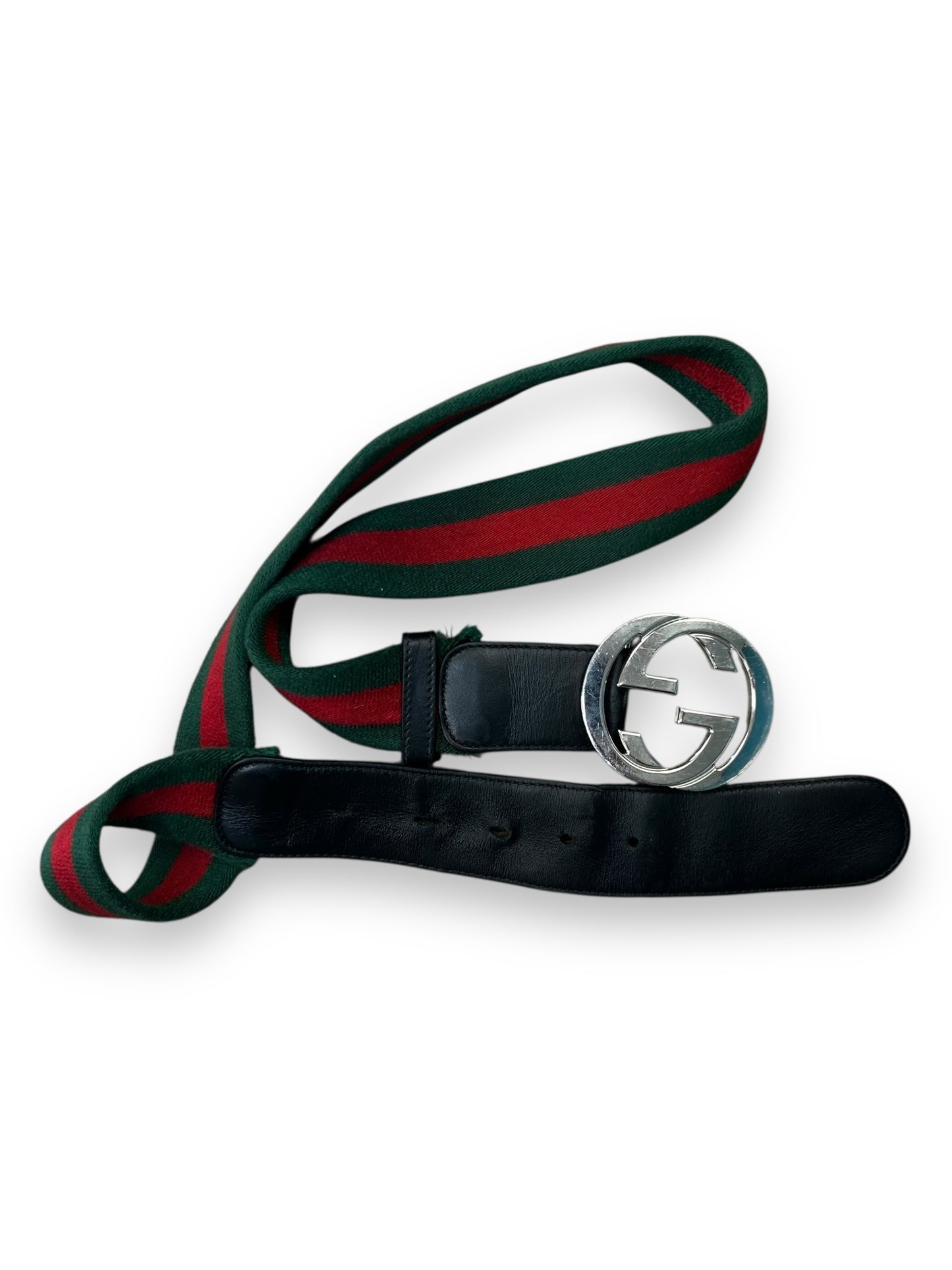 Gucci Leather Hybrid Belt 105cm / 41’