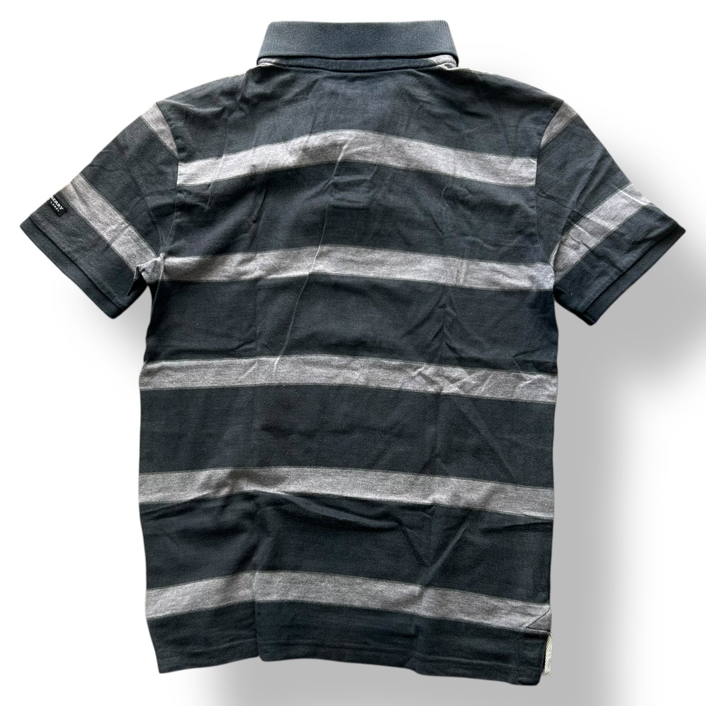 Burberry Black Label Striped Polo Shirt S
