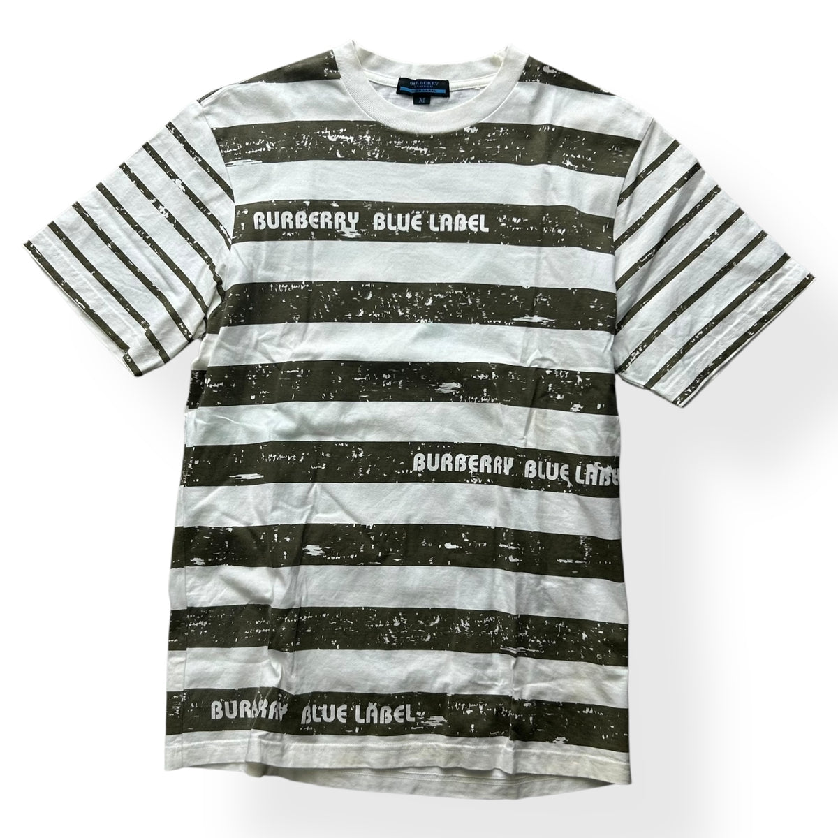 Burberry Blue Label Striped T Shirt M