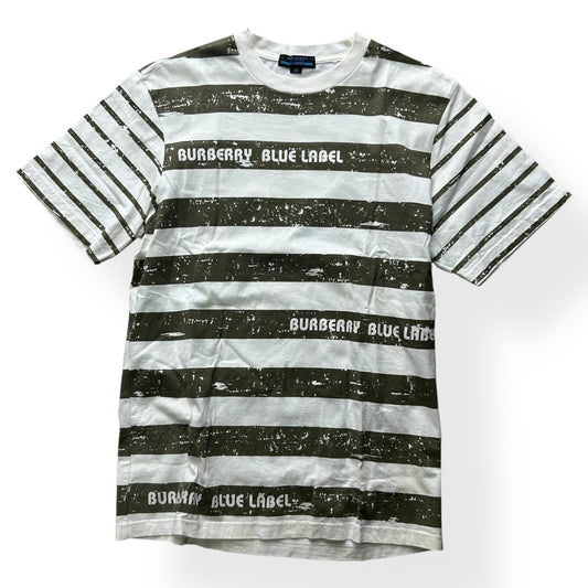 Burberry Blue Label Striped T Shirt M