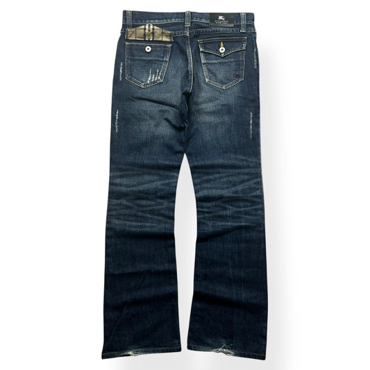 Vintage Burberry Black Label Bootcut Jeans W31 L32