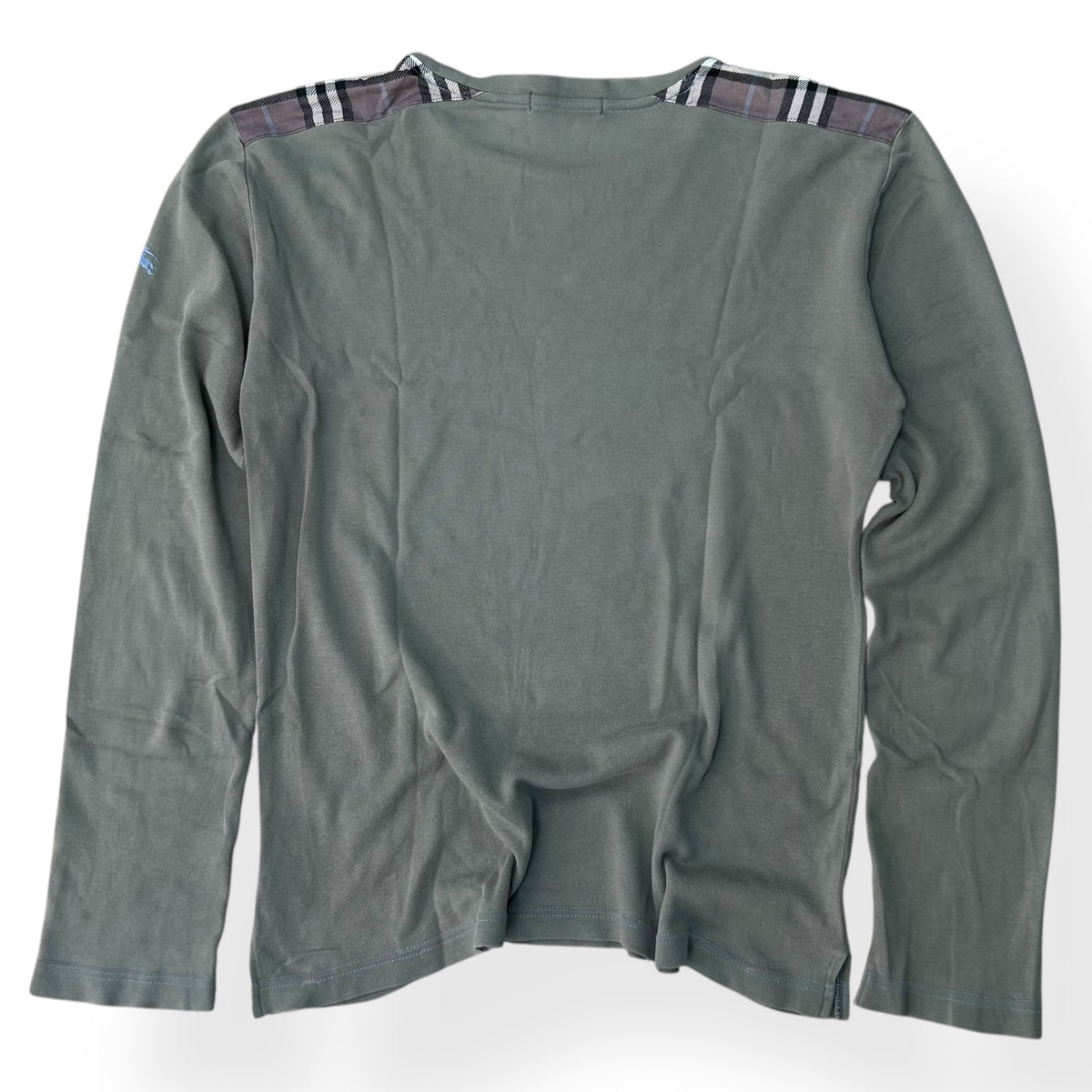 Burberry Black Label Nova Check Long Sleeve T Shirt S