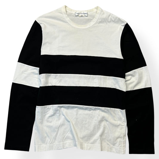 Comme des Garcons SHIRT Striped Long Sleeve Shirt S