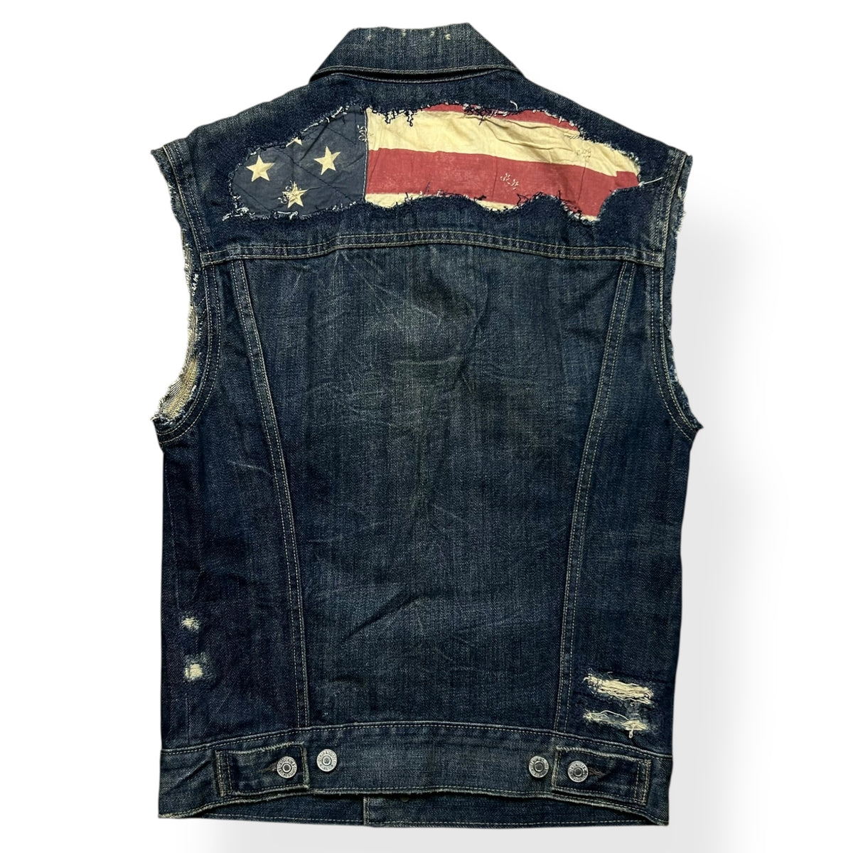 Ralph Lauren Denim and Supply USA Denim Vest XS