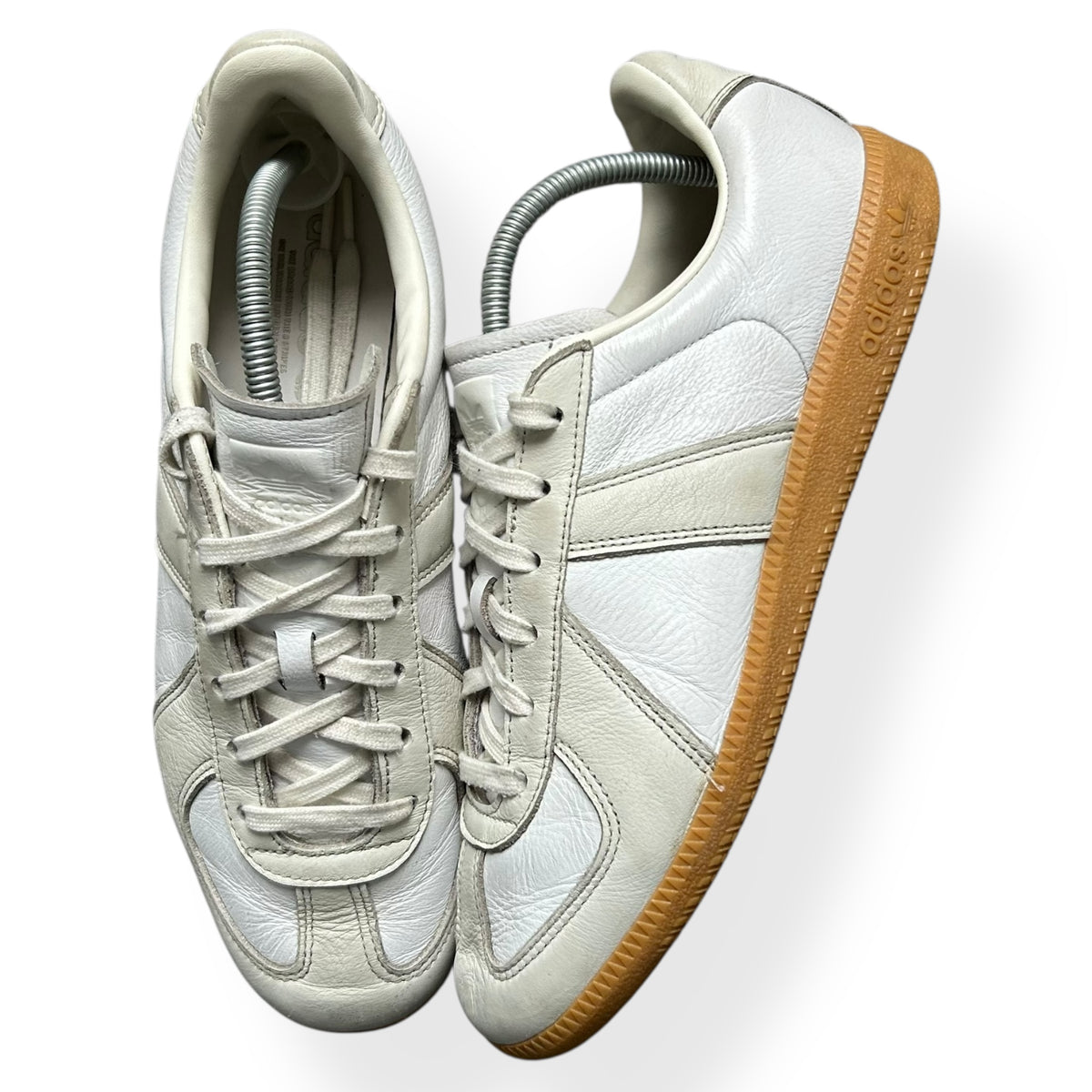 Adidas Bw Army Trainers White Grey UK 9