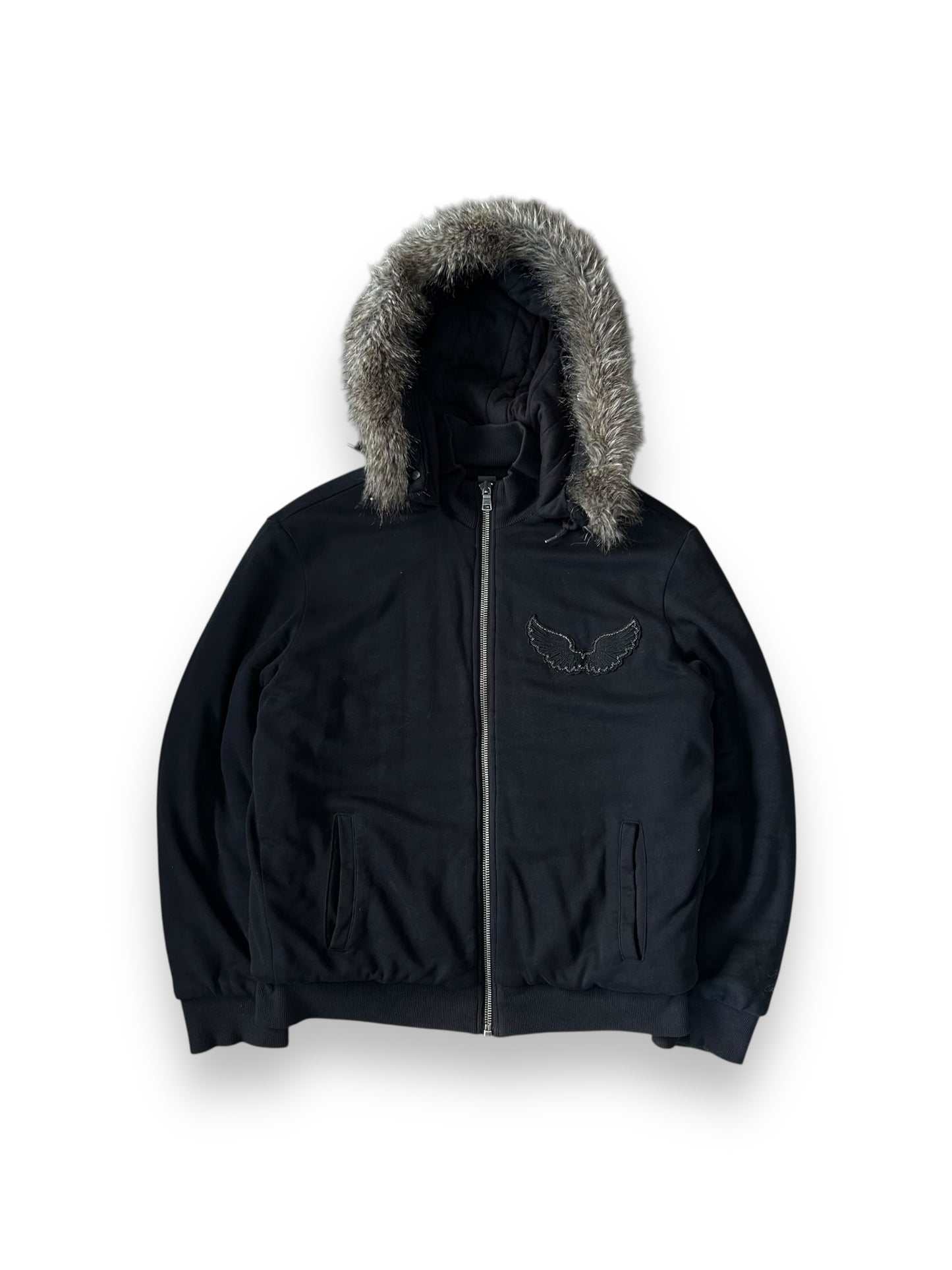 Armani Exchange Zip Up Hoodie Jacket Size L