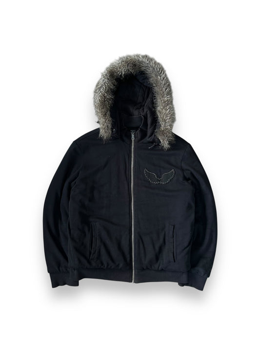 Armani Exchange Zip Up Hoodie Jacket Size L