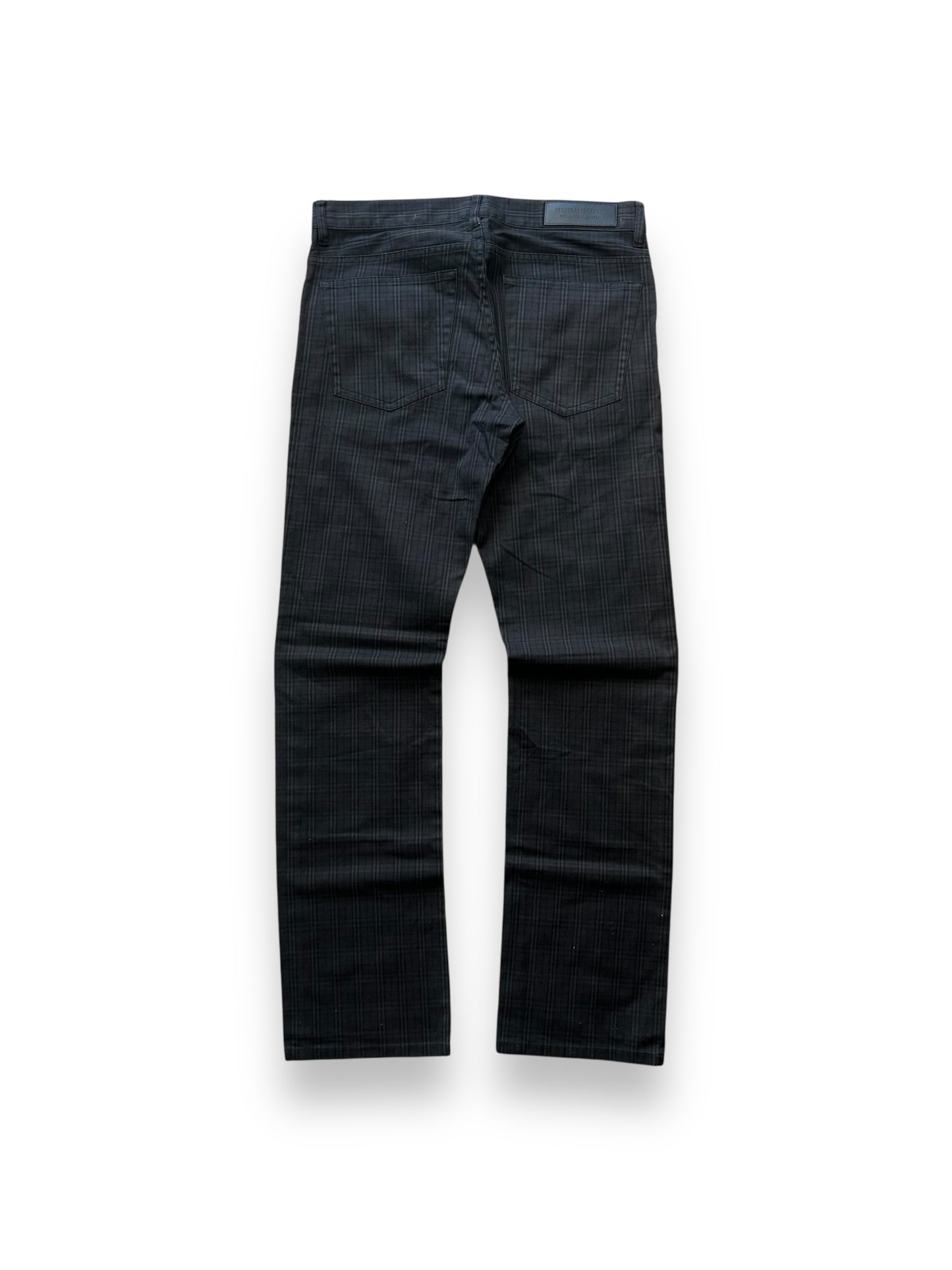 Vintage Burberry Black Label Shadow Check Jeans W30 L30