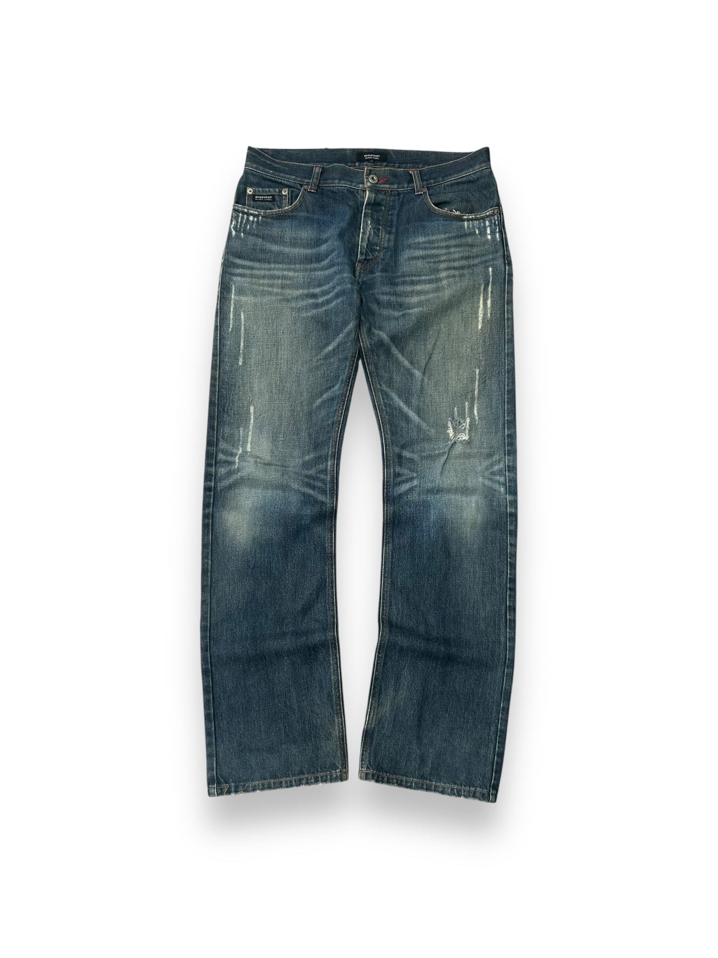 Vintage Burberry Black Label Relaxed Straight Jeans W32 L32