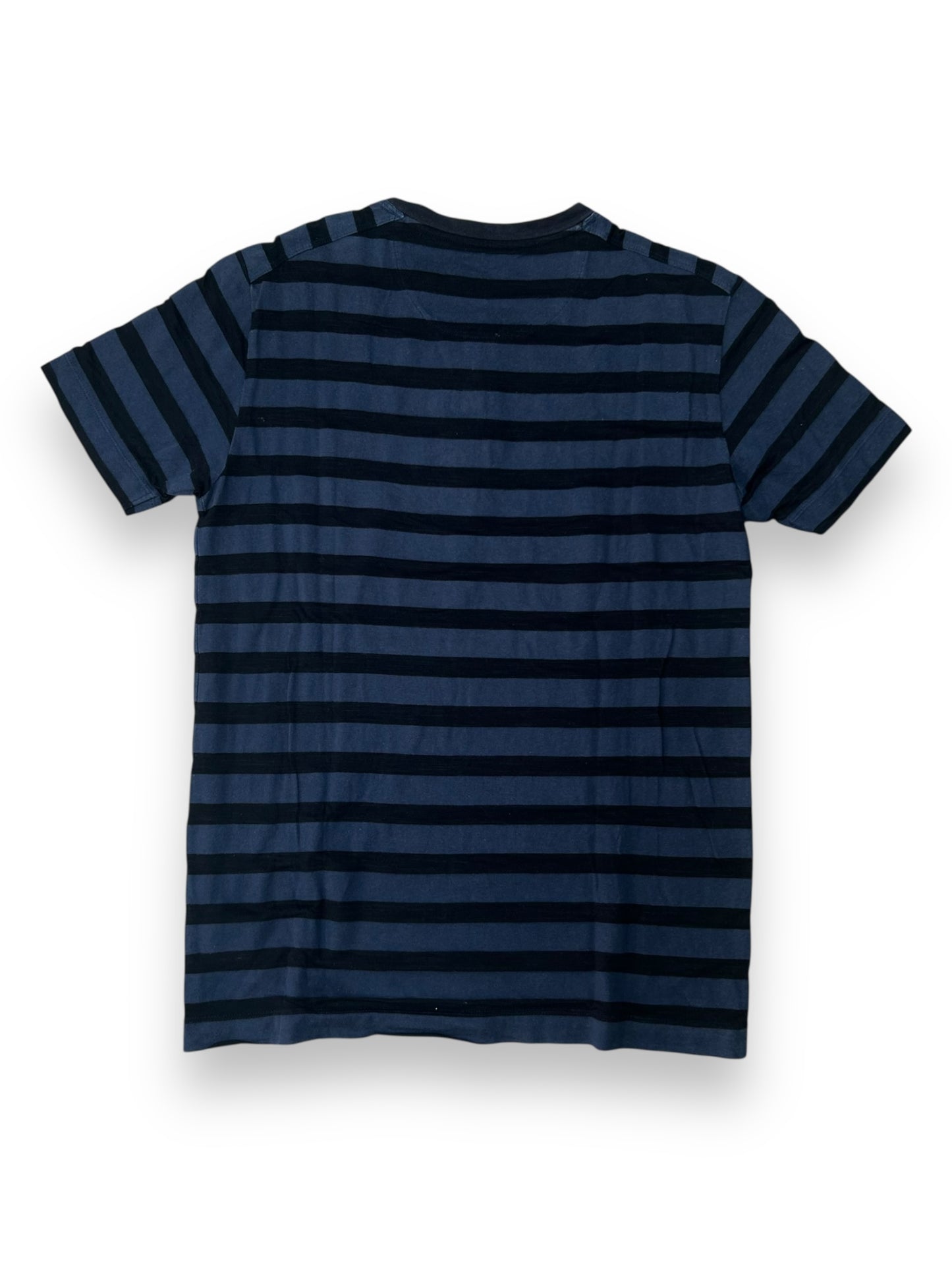 Burberry Black Label Striped Henley T-Shirt M