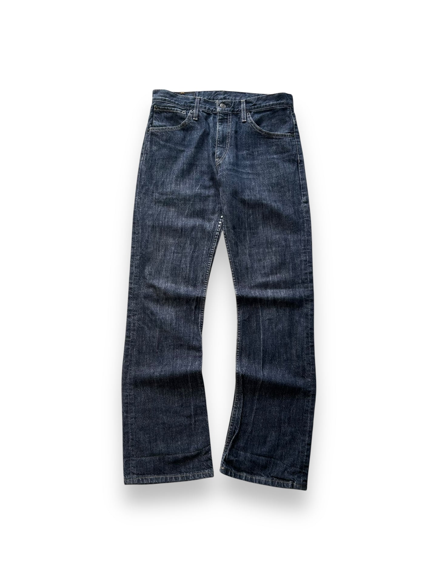 Vintage Levi’s 507 Relaxed Bootcut Raw Denim Jeans W31 L33