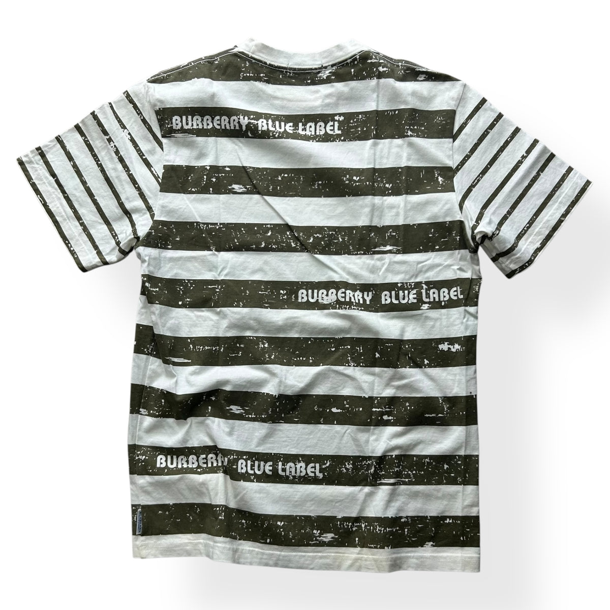 Burberry Blue Label Striped T Shirt M