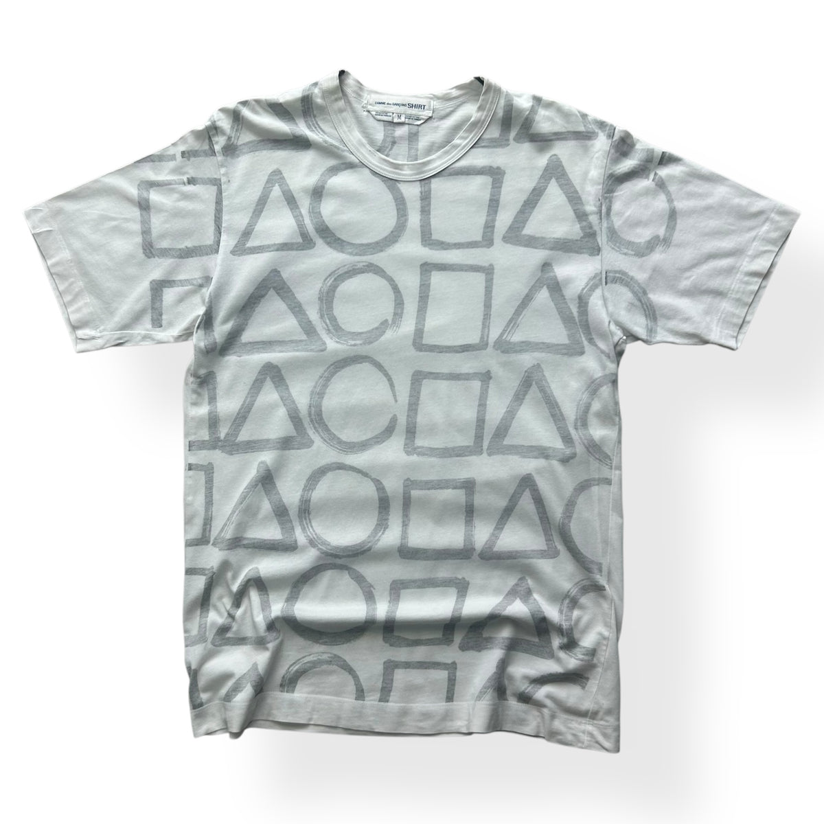 Comme Des Garcons SHIRT Shapes T-Shirt M