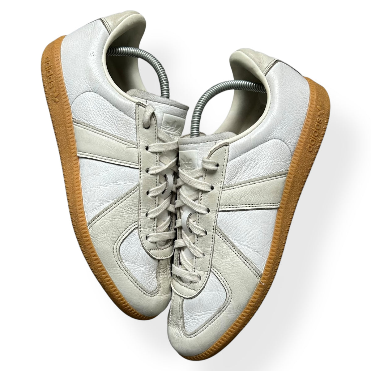 Adidas Bw Army Trainers White Grey UK 9