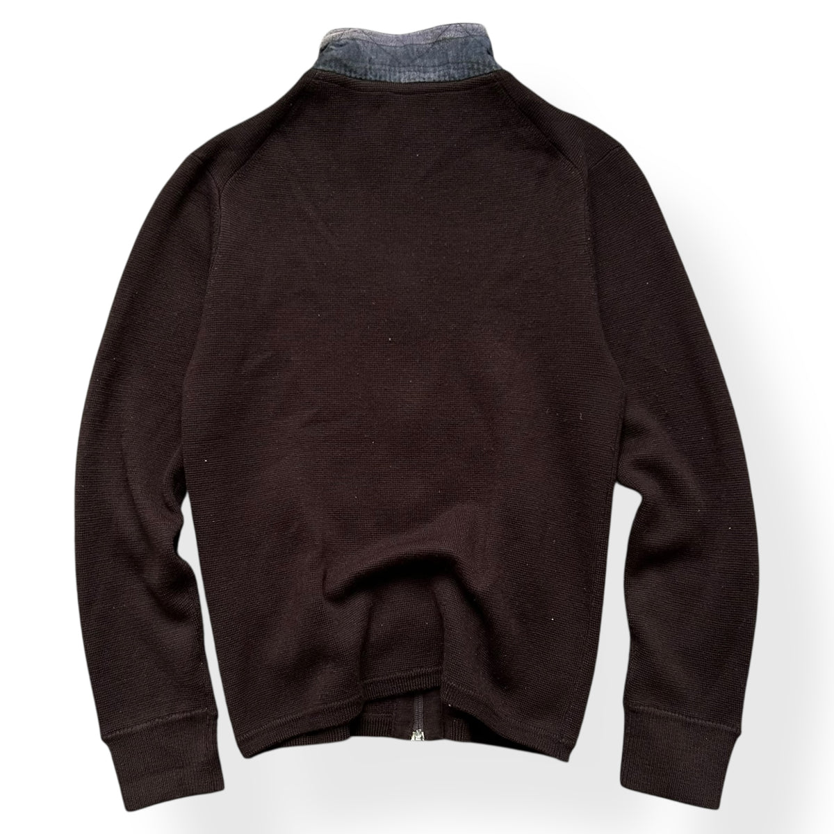 Burberry Black Label Knit Zip Up Jumper S