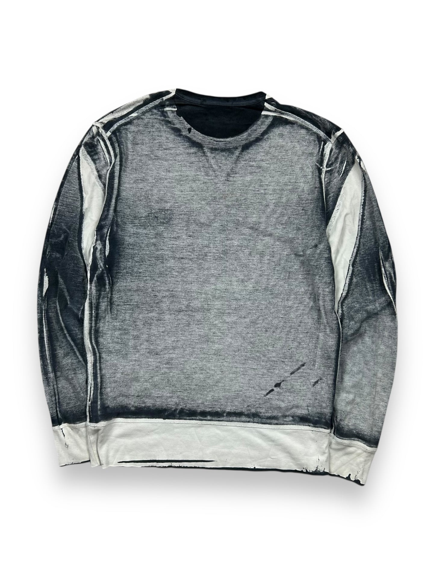 Emporio Armani Cotton Pique Crewneck Jumper M