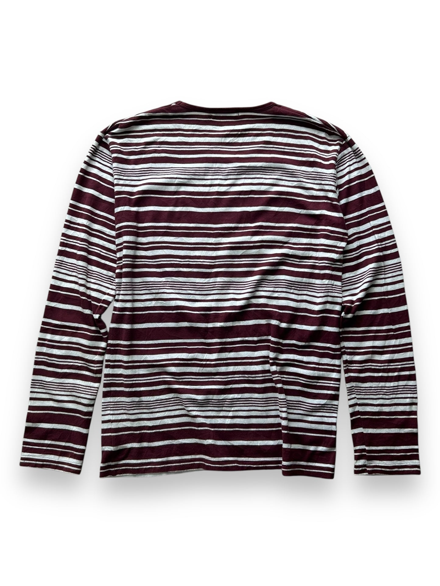Burberry Black Label Striped Long Sleeve T Shirt S