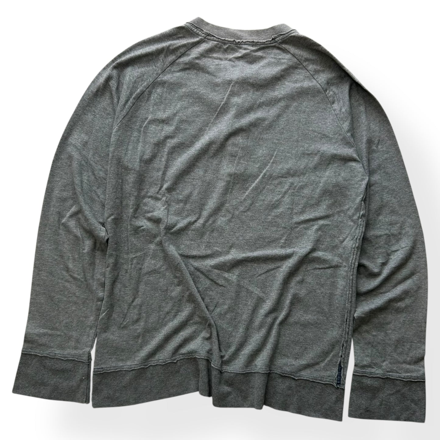 Burberry Black Label Big Logo Henley T Shirt S