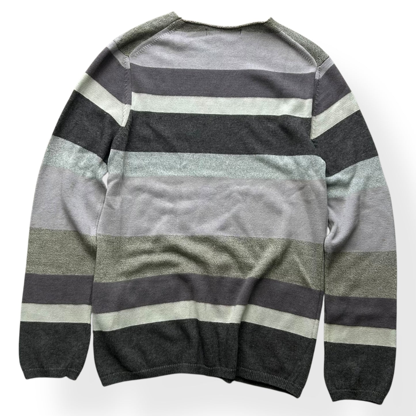 Vintage Comme Des Garcons SHIRT Striped Knit Jumper S