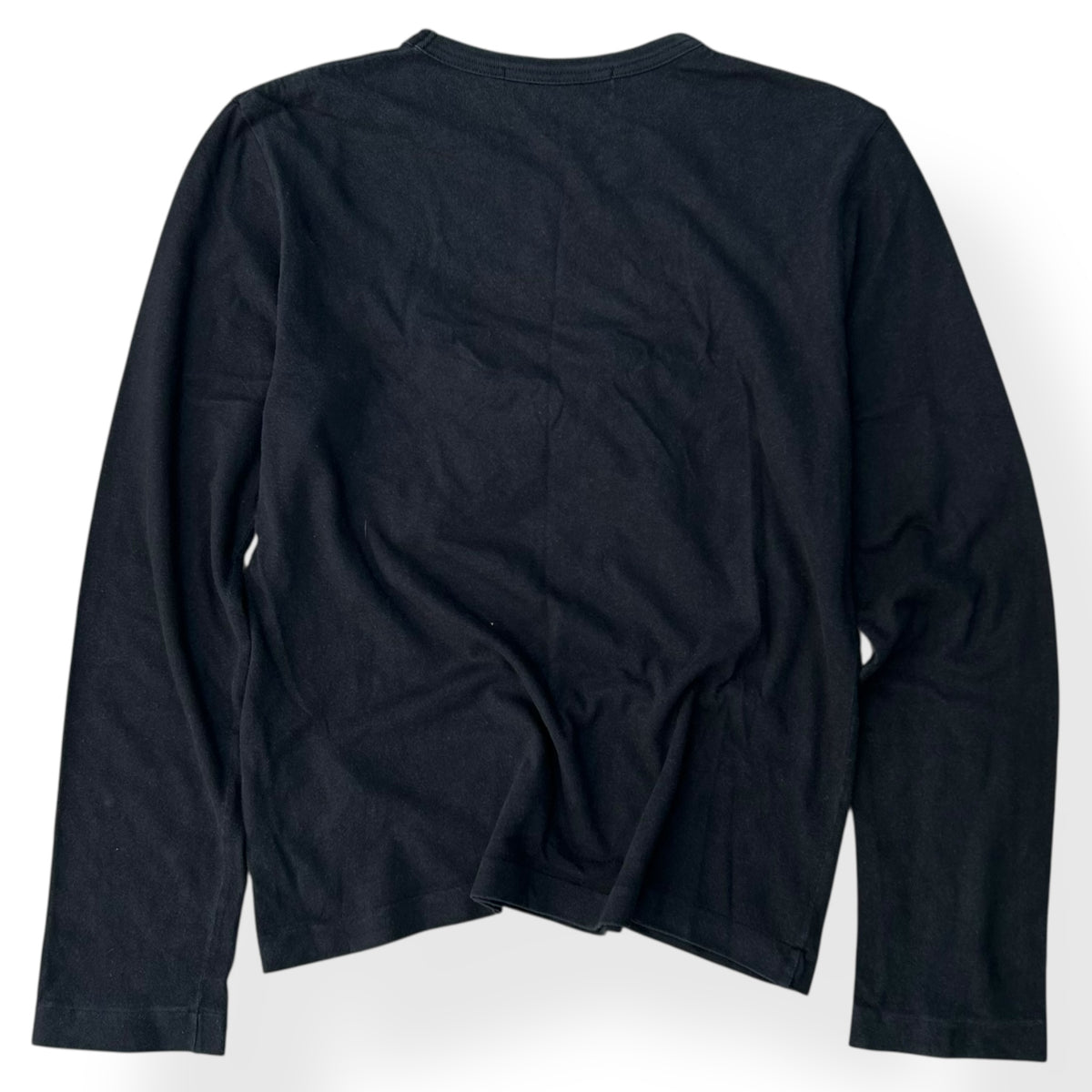 Comme des Garcons Black Plaid Long Sleeve Shirt XS