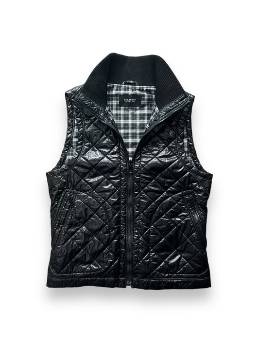 Burberry Black Label Diamond Stitch Puffer Gilet M