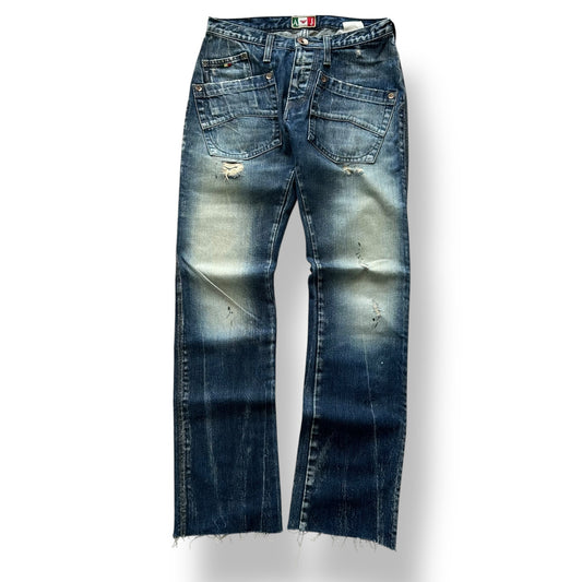 Vintage Armani Jeans Slim Straight Jeans W27 L30