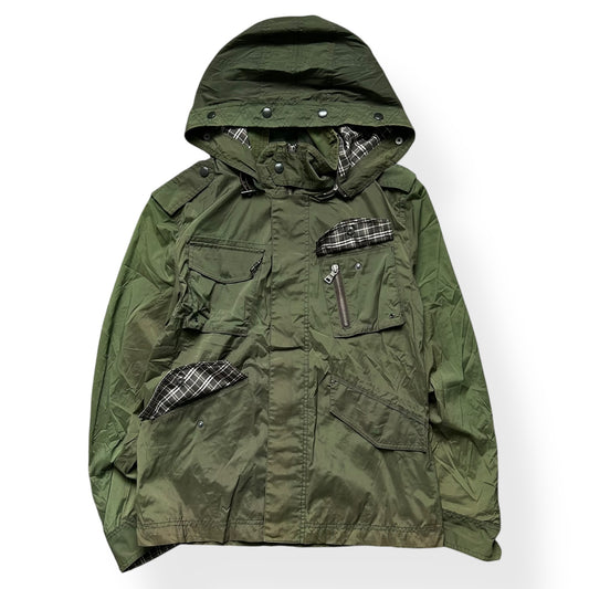 Vintage Burberry Black Label Utility Windbreaker Jacket S