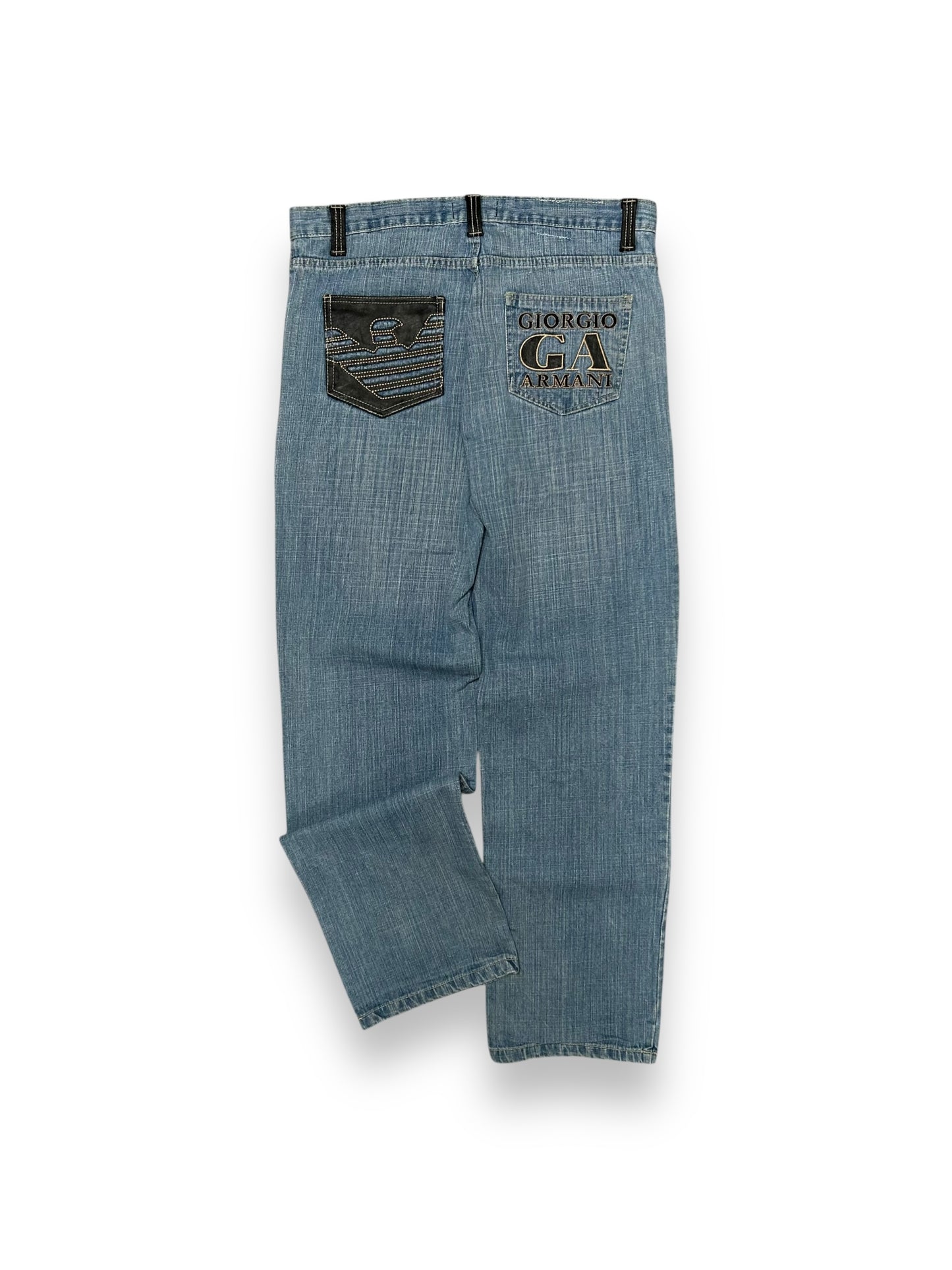 Vintage Armani Jeans Denim Baggy Jeans W36 L31