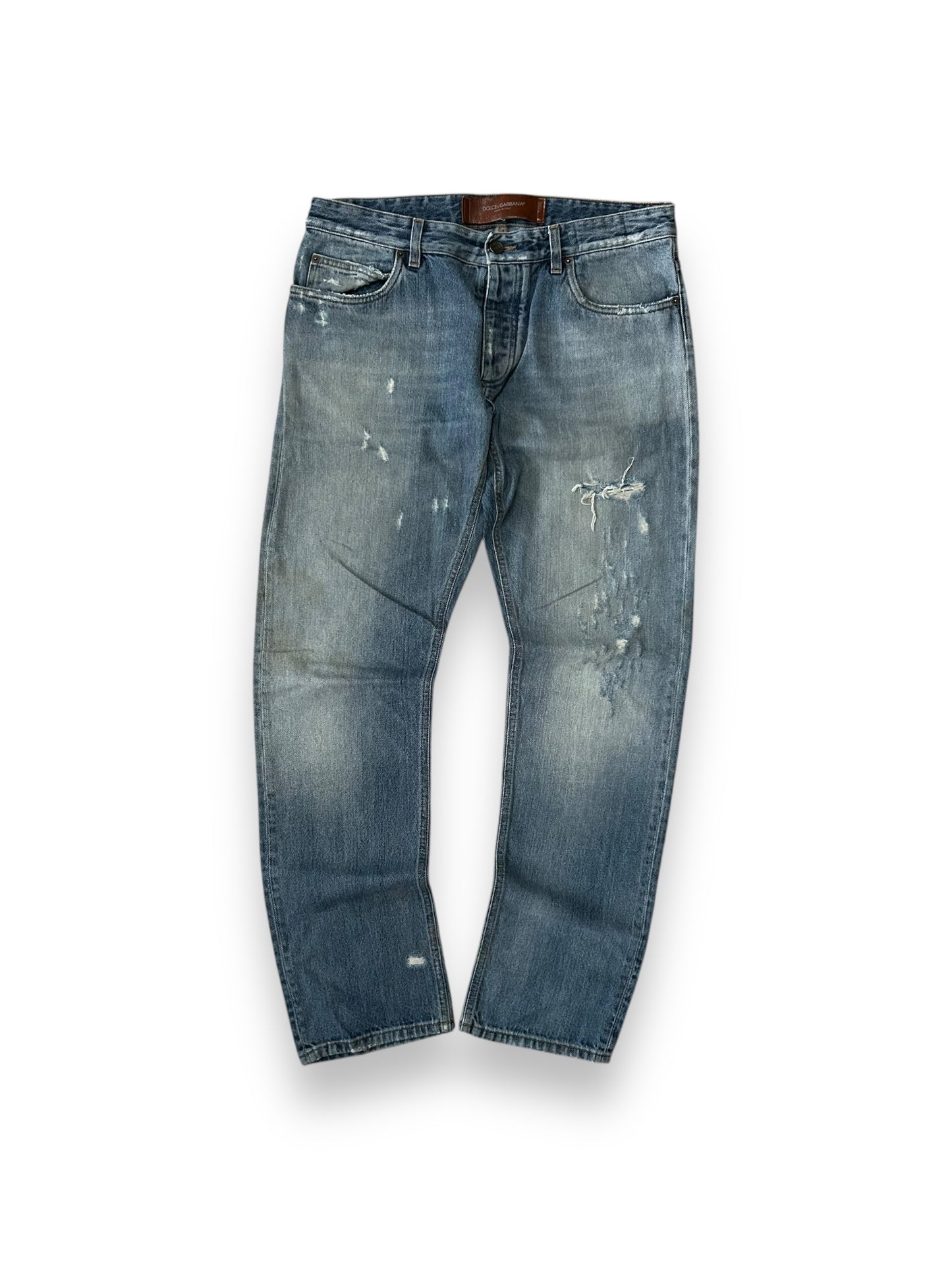 Dolce and Gabbana Denim Straight Fit Jeans W32 L32