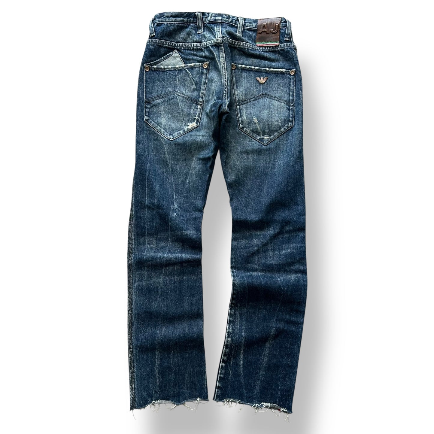 Vintage Armani Jeans Slim Straight Jeans W27 L30