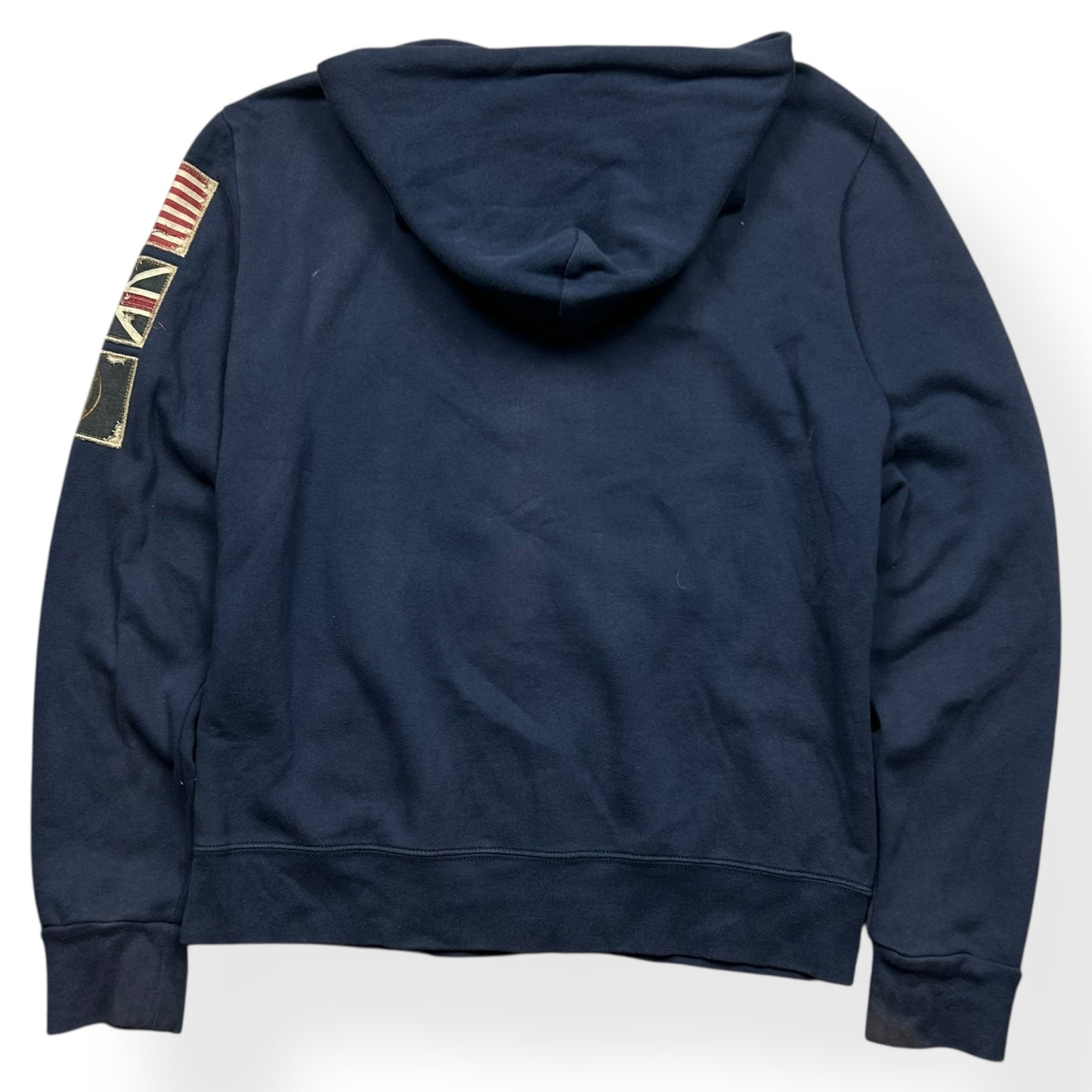 Ralph Lauren Denim and Supply Flag Zip Up Hoodie M