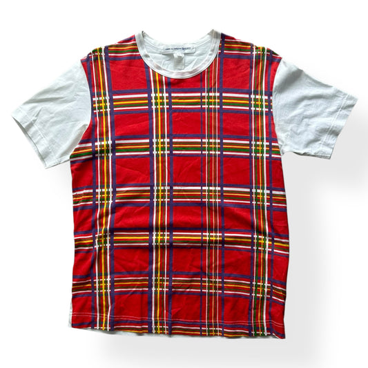 Comme Des Garcons SHIRT Plaid T-Shirt S
